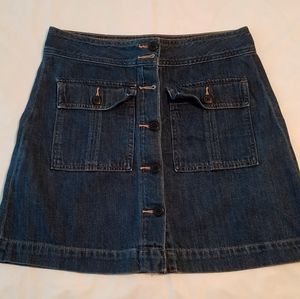 Gap denim skirt